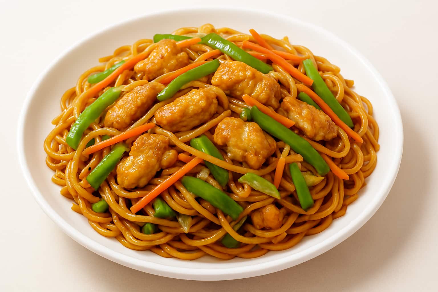 Egg Chicken Chowmein - Full plate - Quality Food Kuli
