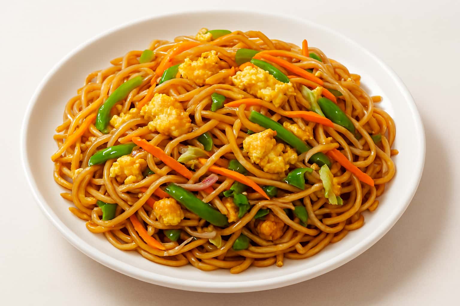 Egg Chowmein - Full plate - Quality Food Kuli