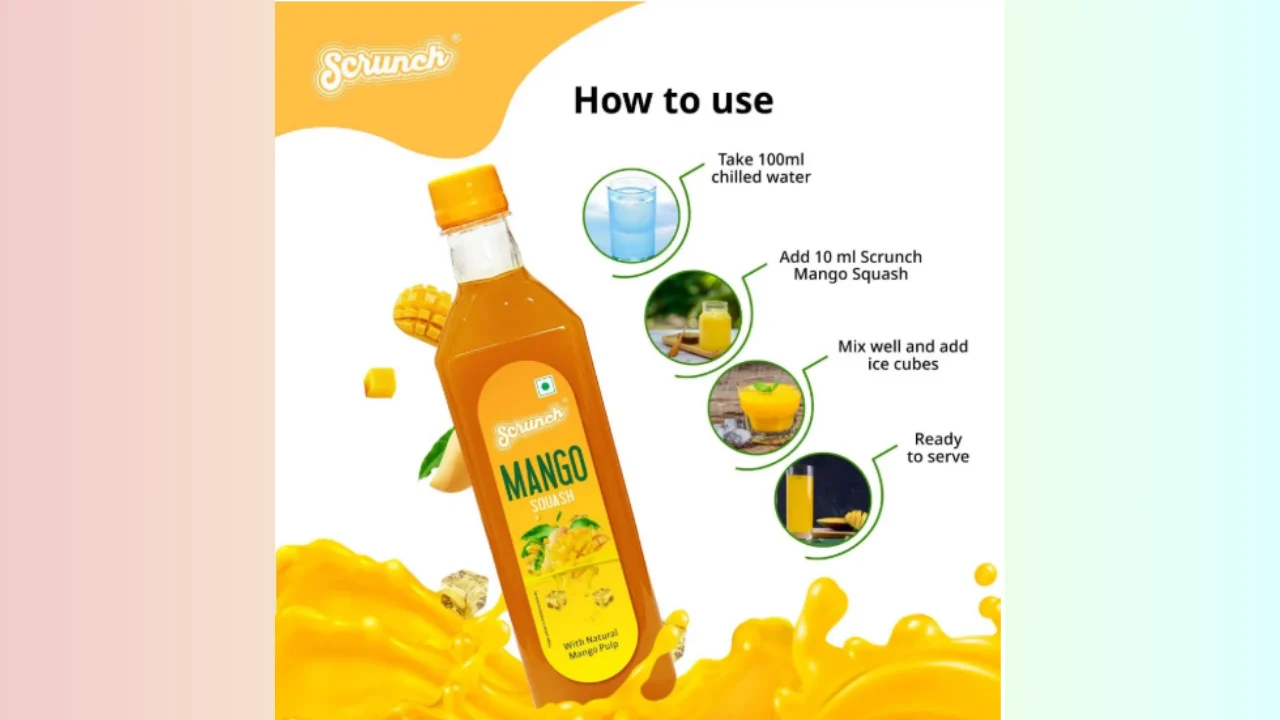 RCM Mango Quash 700ml - Quality Grocery Kuli