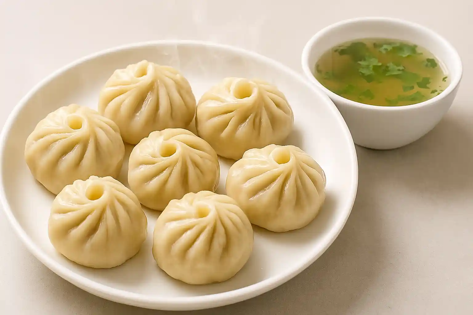 Chicken Momo - Full Plate (6pcs) - Quality Food Kuli