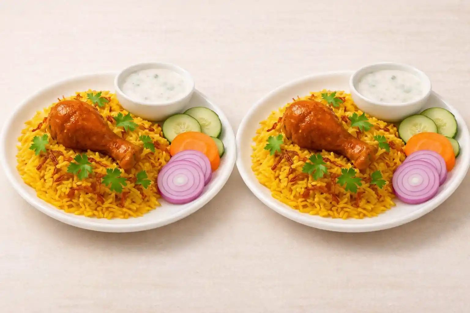 Chicken Biryani 2 plate - Quality Food Kuli